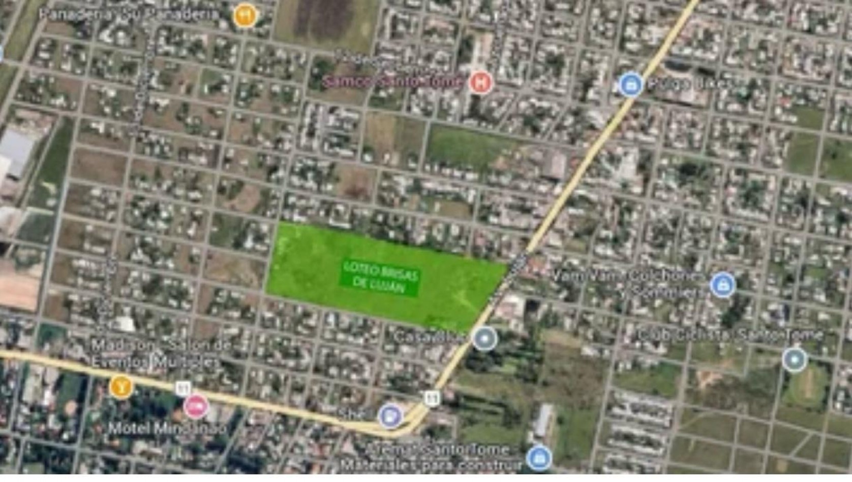 TERRENO EL VENTA EN LOTEO BRISAS DE LUJAN