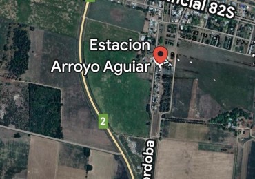 CAMPO SOBRE ASFALTO EN ARROYO AGUIAR
